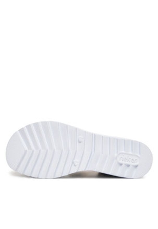 Rieker Sandały CEO-V44G8-14 Granatowy. Kolor: niebieski. Materiał: materiał