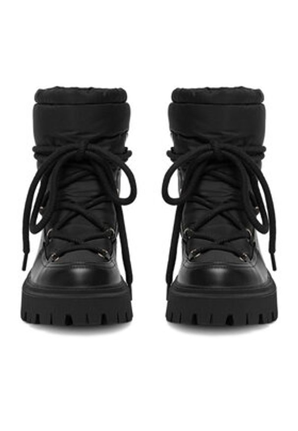 DeeZee Trzewiki 60013-1 Czarny. Kolor: czarny. Materiał: materiał