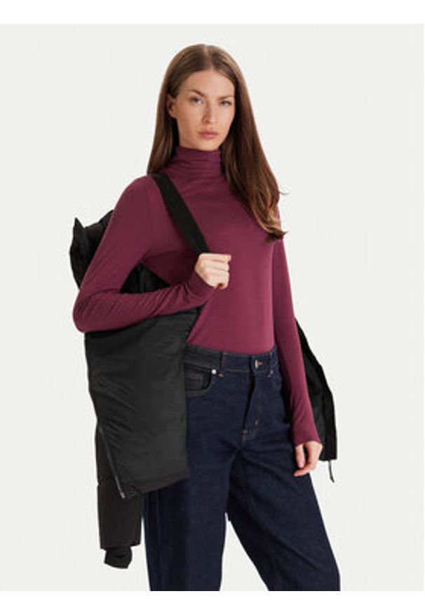 only - ONLY Kurtka zimowa Harper 15352040 Czarny Regular Fit. Kolor: czarny. Materiał: syntetyk. Sezon: zima