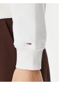 Tommy Jeans Bluza Script DW0DW20306 Beżowy Relaxed Fit. Kolor: beżowy. Materiał: bawełna #3