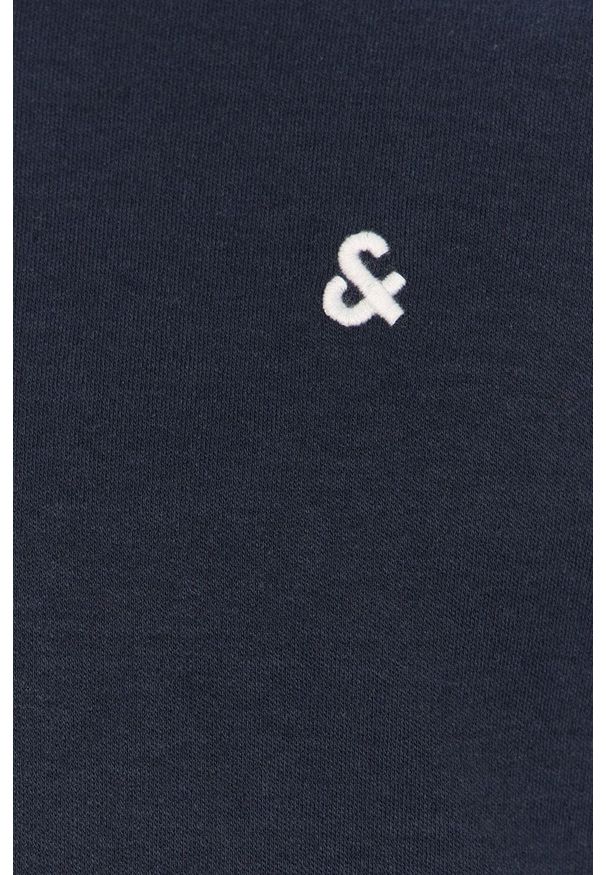 Jack & Jones - Polo. Okazja: na co dzień. Typ kołnierza: polo. Kolor: niebieski. Długość: krótkie. Wzór: aplikacja. Styl: casual