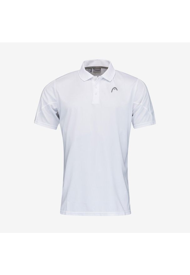 Head - CLUB 22 Tech Polo Shirt M. Typ kołnierza: polo. Kolor: biały. Materiał: poliester, materiał. Sport: tenis
