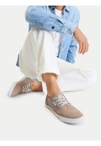 Quiksilver Tenisówki CEO-DAYTON-01 Beżowy. Kolor: beżowy. Materiał: skóra, zamsz #6