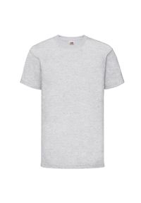 FRUIT OF THE LOOM - Koszulka Dziecięca Valueweight Heather T-shirt. Kolor: szary