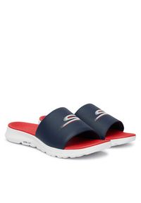 skechers - Skechers Klapki Go Consistent Slippers 2.0 229269/NVRD Granatowy. Kolor: niebieski. Materiał: skóra #6