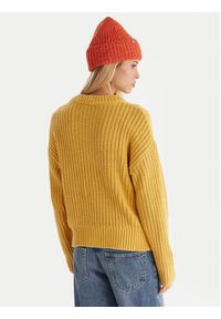 Roxy Sweter Coming Home ERJSW03666 Żółty Regular Fit. Kolor: żółty. Materiał: akryl #4