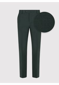 Pako Lorente - PAKO LORENTE – Spodnie garniturowe w kolorze zielonym. Kolor: zielony. Materiał: poliester, elastan, wiskoza. Styl: elegancki #7