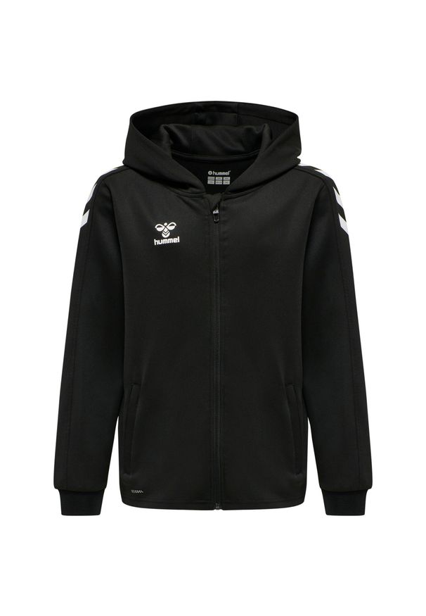 Bluza z kapturem dla dzieci Hummel Core XK Poly. Typ kołnierza: kaptur. Kolor: czarny. Sport: piłka ręczna