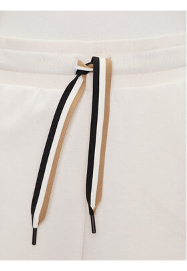 BOSS Szorty piżamowe Cp Stripe_Shorts 50539981 Écru Relaxed Fit. Materiał: bawełna