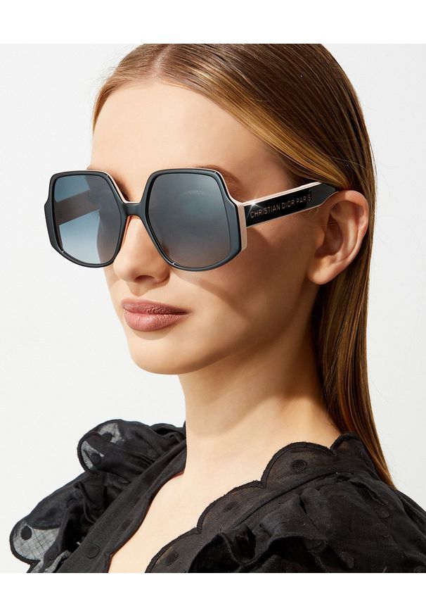 DIOR - Okulary Dior InsideOut 1. Kolor: czarny. Wzór: gradientowy