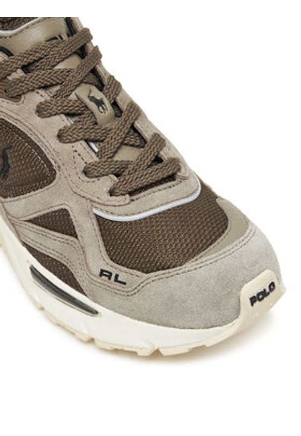 Polo Ralph Lauren Sneakersy Trackster 275 Sneaker 809974012003 Szary. Kolor: szary. Materiał: zamsz, skóra