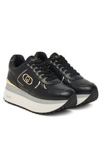Liu Jo Sneakersy Plus 01 BF5011 P0102 Czarny. Kolor: czarny. Materiał: skóra #4