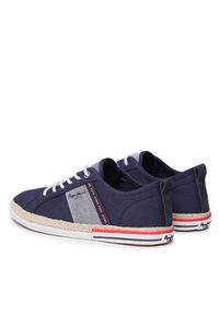 Pepe Jeans Espadryle Maoui Tape PMS30917 Granatowy. Kolor: niebieski. Materiał: materiał #2