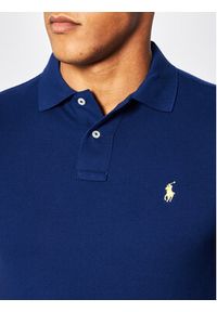 Polo Ralph Lauren Polo Core Replen 710795080 Granatowy Slim Fit. Typ kołnierza: polo. Kolor: niebieski. Materiał: bawełna #2