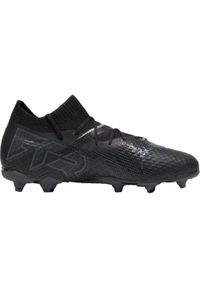 Buty piłkarskie dla dzieci Puma Future 7 Pro FG/AG. Kolor: czarny. Sport: piłka nożna #1