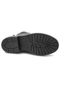 Czarne Botki Venezia Skórzane Buty Damskie. Okazja: do pracy, na co dzień. Kolor: czarny. Materiał: skóra. Styl: klasyczny, casual, elegancki