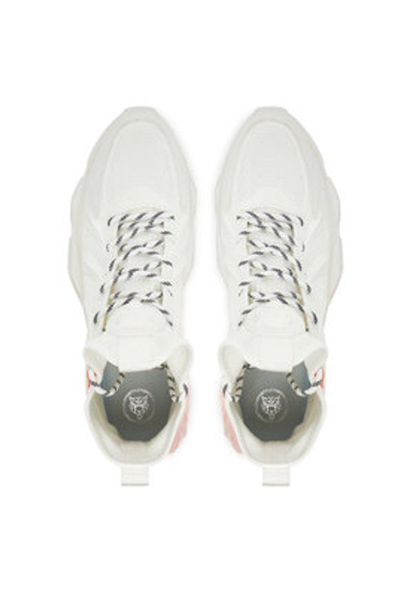 Plein Sport Sneakersy PACS USC0435 STE003N Biały. Kolor: biały. Materiał: materiał