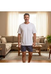 Męskie Bokserki Bawełniane - Pako Jeans - Drobny Groszek. Kolor: brązowy, wielokolorowy, beżowy. Materiał: bawełna. Wzór: grochy #2