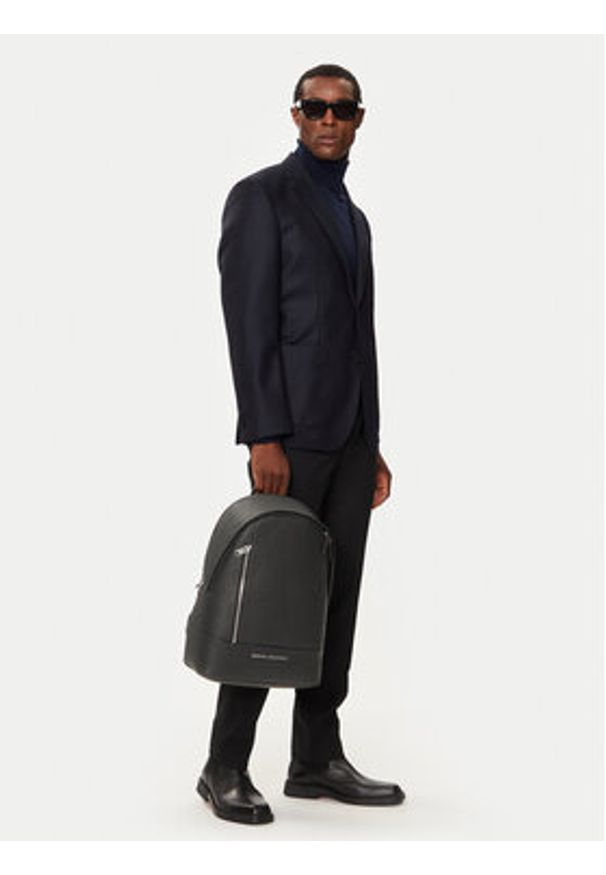 Armani Exchange Plecak 952631 CC828 00020 Czarny. Kolor: czarny. Materiał: skóra