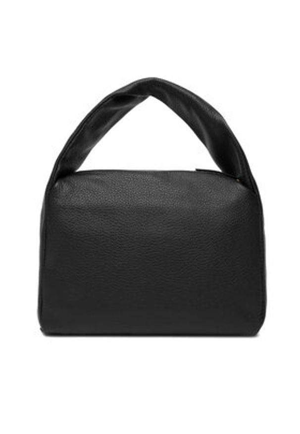 TOMMY HILFIGER - Tommy Hilfiger Torebka City Leather Mini Bag AW0AW18150 Czarny. Kolor: czarny. Materiał: skórzane