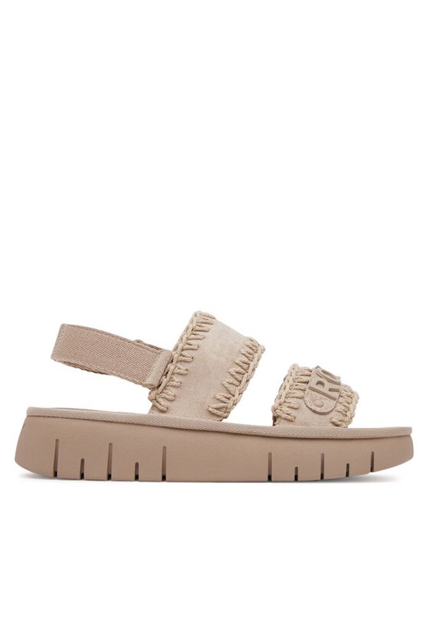 Roxy Sandały HY62277-1 Beżowy. Kolor: beżowy. Materiał: materiał