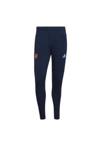 Spodnie do piłki nożnej męskie Adidas Arsenal Condivo 22 Training Pants. Kolor: niebieski. Materiał: dresówka, materiał