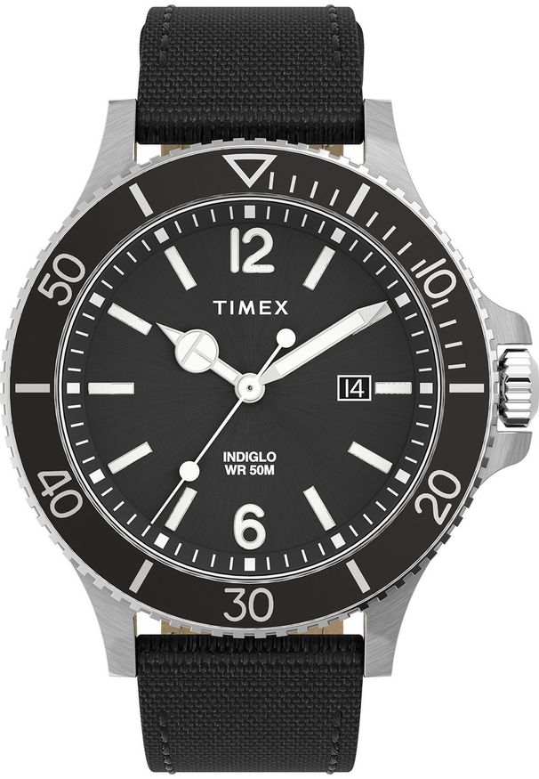 Zegarek Timex Zegarek męski Timex TW2V27000 czarny. Kolor: czarny