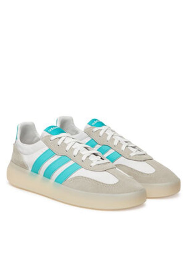 Adidas - adidas Sneakersy Mercedes - AMG Petronas Formula One Team Barreda Decode JR1062 Biały. Kolor: biały. Materiał: skóra