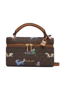 MICHAEL Michael Kors Torebka 32R6GQ1C0U Brązowy. Kolor: brązowy. Materiał: skórzane #1