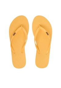 Roxy Japonki ARJL100663-PBA Żółty. Kolor: żółty. Materiał: materiał #1