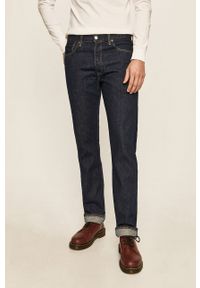 Levi's® - Levi's - Jeansy 501 Original Fit. Kolor: niebieski. Materiał: jeans. Styl: klasyczny #1