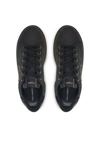 Karl Lagerfeld - KARL LAGERFELD Sneakersy Kapri KL52537K Czarny. Kolor: czarny. Materiał: skóra, nubuk #5