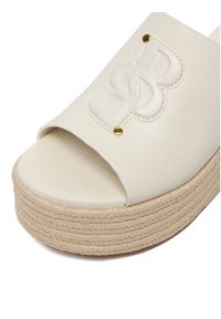 Badura Espadryle EO-AMINA-LT0228-26-801 Biały. Kolor: biały. Materiał: skóra #2