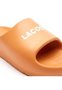 Lacoste Klapki Branded Serve Slide 2.0 747CMA0015 Pomarańczowy. Kolor: pomarańczowy #4