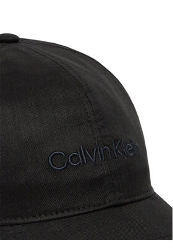 Calvin Klein Czapka z daszkiem Emb Logo LV04D5024G Czarny. Kolor: czarny