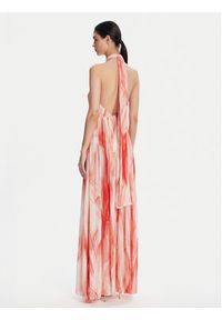 Elisabetta Franchi Sukienka letnia ABR4752E2 CP9 Czerwony Regular Fit. Kolor: czerwony. Materiał: syntetyk. Sezon: lato #3