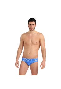 Kąpielówki Arena Marbled. Kolor: wielokolorowy, niebieski. Wzór: nadruk #2