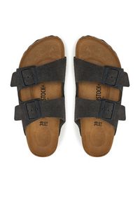 Birkenstock Klapki Arizona zamsz 1028592 Szary. Kolor: szary. Materiał: zamsz, skóra #3