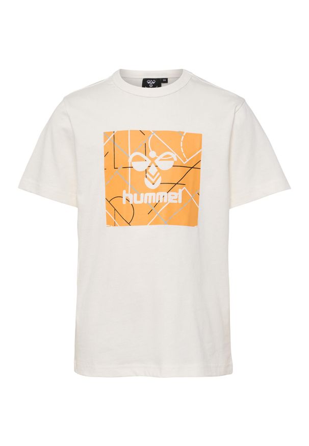 Koszulka dla dzieci Hummel hmlAdam. Kolor: biały. Materiał: bawełna