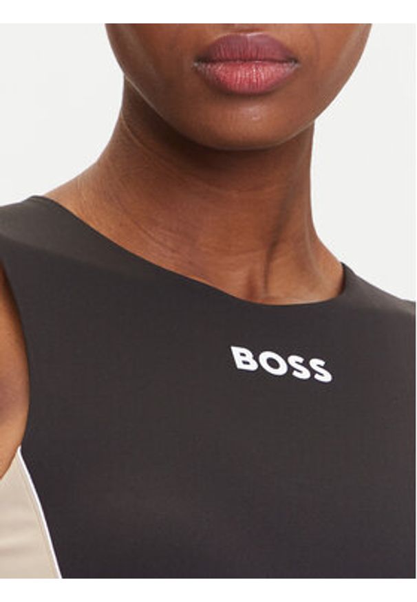 BOSS Sukienka tenisowa Holy Alice 3 50545815 Czarny Slim Fit. Kolor: czarny. Materiał: syntetyk. Sport: tenis