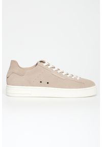 Armani Exchange - Sneakersy męskie zamszowe ARMANI EXCHANGE. Materiał: zamsz