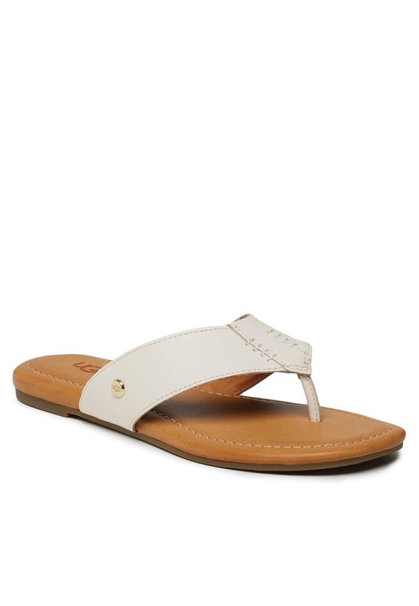 Japonki Ugg. Kolor: biały