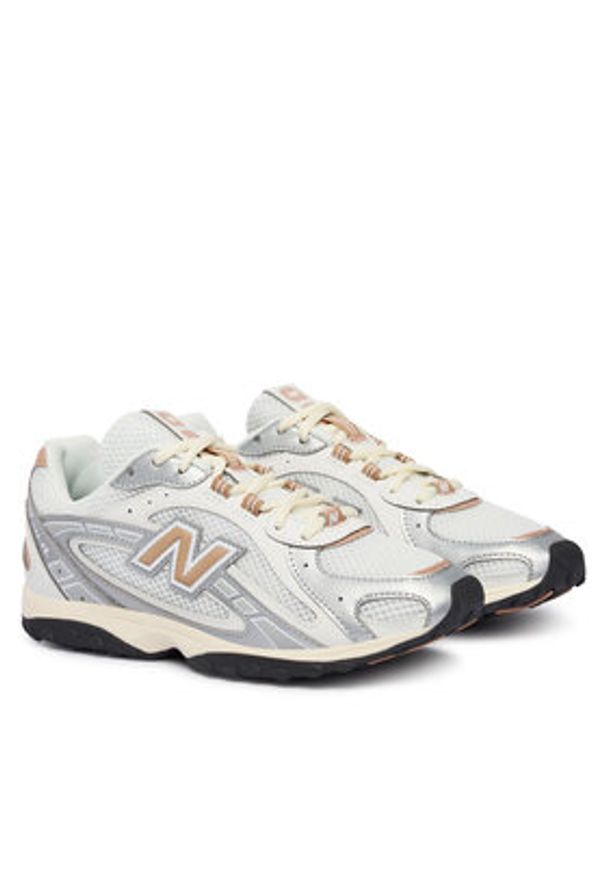 New Balance Sneakersy U204LSWA Srebrny. Kolor: srebrny. Materiał: materiał