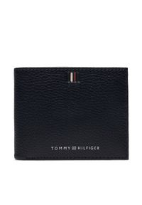 TOMMY HILFIGER - Tommy Hilfiger Duży Portfel Męski Th Central Mini Cc Wallet AM0AM11854 Granatowy. Kolor: niebieski. Materiał: skóra #1