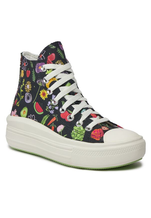 Converse Trampki Chuck Taylor All Star Move HI A06064C Czarny. Kolor: czarny