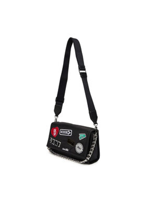 DKNY Torebka R523EL08 Czarny. Kolor: czarny