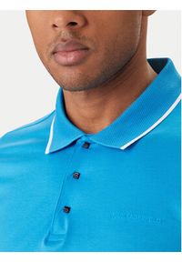 Karl Lagerfeld - KARL LAGERFELD Polo 745080 562200 Niebieski Regular Fit. Typ kołnierza: polo. Kolor: niebieski. Materiał: bawełna #2