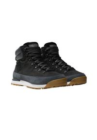 Buty do chodzenia męskie The North Face The M Back-to-berkeley Iv Leather Wp. Wysokość cholewki: za kostkę. Zapięcie: sznurówki. Kolor: wielokolorowy, czarny. Materiał: materiał. Szerokość cholewki: normalna. Sport: turystyka piesza