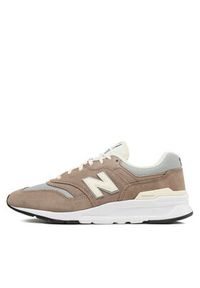 New Balance Sneakersy CM997HVD Beżowy. Kolor: beżowy. Materiał: skóra, zamsz #3