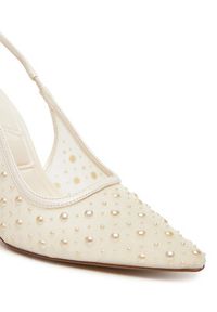 Aldo Sandały Pearlescent 13967481 Biały. Kolor: biały. Materiał: materiał #4